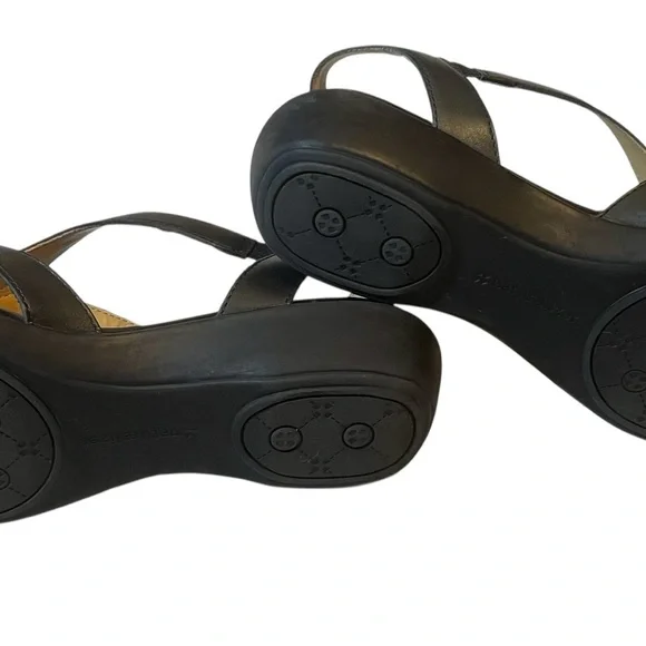 Naturalized Neina Black Leather Women's Sandals 7.5 - Picture 3 of 3